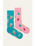 Happy Socks Чорапки Snacks Gift Box (2-бройки) - Pepit.bg