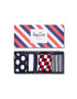 Happy Socks Чорапки Stripe Gift Box (4-бройки) - Pepit.bg