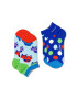 Happy Socks Детски чорапи Kids Car (2 чифта) в синьо - Pepit.bg