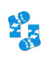 Happy Socks Детски чорапи Kids Cloudy в синьо - Pepit.bg