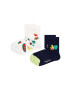 Happy Socks Детски чорапи Kids Fruit Mix (2 чифта) - Pepit.bg