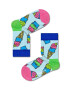 Happy Socks Детски чорапи Kids Ice Cream в синьо - Pepit.bg