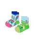Happy Socks Детски чорапи Kids Ice Cream (2 чифта) - Pepit.bg