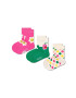 Happy Socks Детски чорапи Kids Smiley Daisy (3 чифта) - Pepit.bg