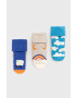 Happy Socks Детски чорапи Over The Clouds Terry (3 чифта) - Pepit.bg