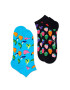 Happy Socks Къси чорапи Banana (2-бройки) - Pepit.bg