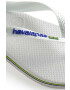 Havaianas Детски джапанки BRASIL LOGO в бяло - Pepit.bg