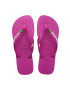 Havaianas Детски джапанки BRASIL LOGO в розово - Pepit.bg