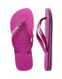 Havaianas Детски джапанки BRASIL LOGO в розово - Pepit.bg