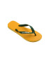 Havaianas Детски джапанки BRASIL LOGO в жълто - Pepit.bg