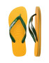 Havaianas Детски джапанки BRASIL LOGO в жълто - Pepit.bg