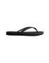 Havaianas Джапанки дамски в черно с равна подметка - Pepit.bg