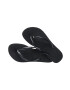 Havaianas Джапанки дамски в черно с равна подметка - Pepit.bg