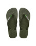 Havaianas Джапанки BRASIL LOGO в зелено 4110850.3058 - Pepit.bg