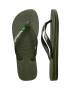 Havaianas Джапанки BRASIL LOGO в зелено 4110850.3058 - Pepit.bg