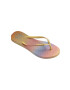 Havaianas Джапанки SLIM GRADIENT в жълто с равна подметка 4146908.1732 - Pepit.bg