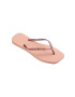 Havaianas Джапанки SLIM SQUARE LOGO METALLIC в розово с равна подметка 4148257 - Pepit.bg