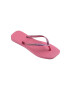 Havaianas Джапанки SQUARE GLITTER в сиво с равна подметка 4148102.3498 - Pepit.bg