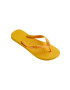 Havaianas Джапанки TOP в жълто с равна подметка 4000029.1740 - Pepit.bg