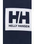 Helly Hansen Памучен суичър в тъмносиньо с принт - Pepit.bg