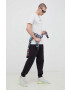Helly Hansen Памучен суичър с качулка с десен - Pepit.bg