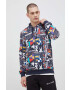 Helly Hansen Памучен суичър с качулка с десен - Pepit.bg