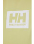 Helly Hansen Памучна тениска в жълто с принт - Pepit.bg