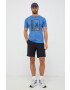 Helly Hansen Памучна тениска в синьо с принт - Pepit.bg
