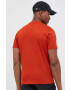 Helly Hansen Памучна тениска в оранжево с принт - Pepit.bg