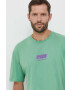 Helly Hansen Памучна тениска x Even Suswg в зелено с десен - Pepit.bg