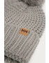 Helly Hansen Шапка Calgary Chunky в сиво от плътен трикотаж - Pepit.bg