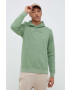 Helly Hansen Суичър в зелено с качулка с апликация - Pepit.bg