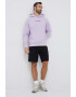 Helly Hansen Суичър в лилаво с качулка с апликация - Pepit.bg