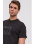 Helly Hansen Памучна тениска в черно с принт - Pepit.bg