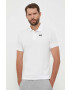 Helly Hansen Тениска с яка в бяло с принт - Pepit.bg