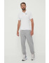 Helly Hansen Тениска с яка в бяло с принт - Pepit.bg