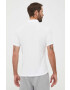 Helly Hansen Тениска с яка в бяло с принт - Pepit.bg