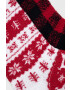 Hollister Co. Чорапи Multipack (2 чифта) в червено - Pepit.bg