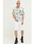 Hollister Co. Дънков къс панталон в бяло - Pepit.bg