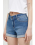 Hollister Co. Дънкови къси панталони в синьо - Pepit.bg