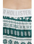 Hollister Co. Долнище на пижама дамско в зелено - Pepit.bg