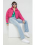 Hollister Co. Яке в розово със зимна изолация - Pepit.bg