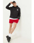 Hollister Co. Къс панталон в червено - Pepit.bg