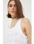 Hollister Co. Памучен топ в бяло - Pepit.bg