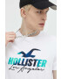 Hollister Co. Памучна тениска - Pepit.bg