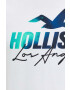 Hollister Co. Памучна тениска - Pepit.bg
