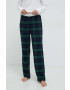 Hollister Co. Пижама дамска в зелено - Pepit.bg