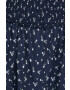 Hollister Co. Пола в тъмносиньо къс модел разкроен модел - Pepit.bg