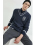 Hollister Co. Пуловер мъжки в тъмносиньо - Pepit.bg