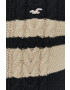 Hollister Co. Пуловер мъжки в черно - Pepit.bg